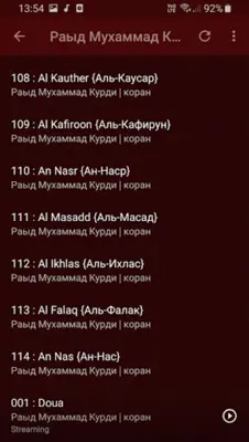 коран раад мухаммад аль курди android App screenshot 1