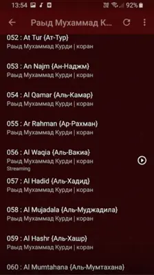 коран раад мухаммад аль курди android App screenshot 2